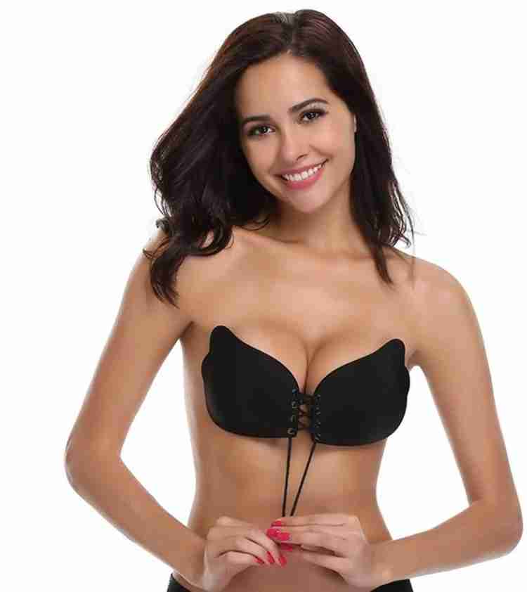 ActrovaX Silicone Invisible Adhesive Bra Women Stick-on Lightly Padded Bra  - Buy ActrovaX Silicone Invisible Adhesive Bra Women Stick-on Lightly Padded  Bra Online at Best Prices in India