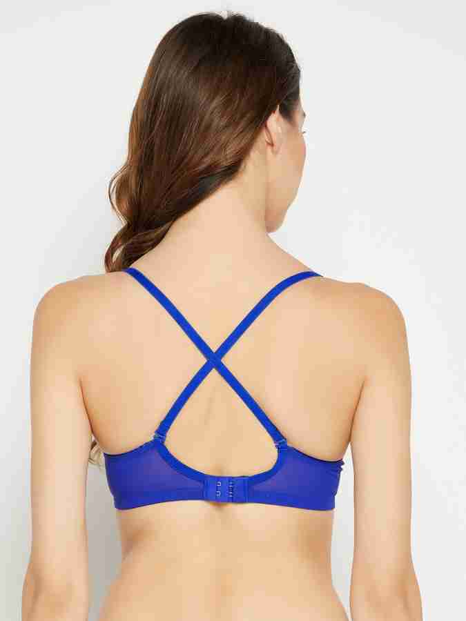 Buy Non-Padded Non-Wired Full Cup Multiway T-shirt Bra in Sky Blue
