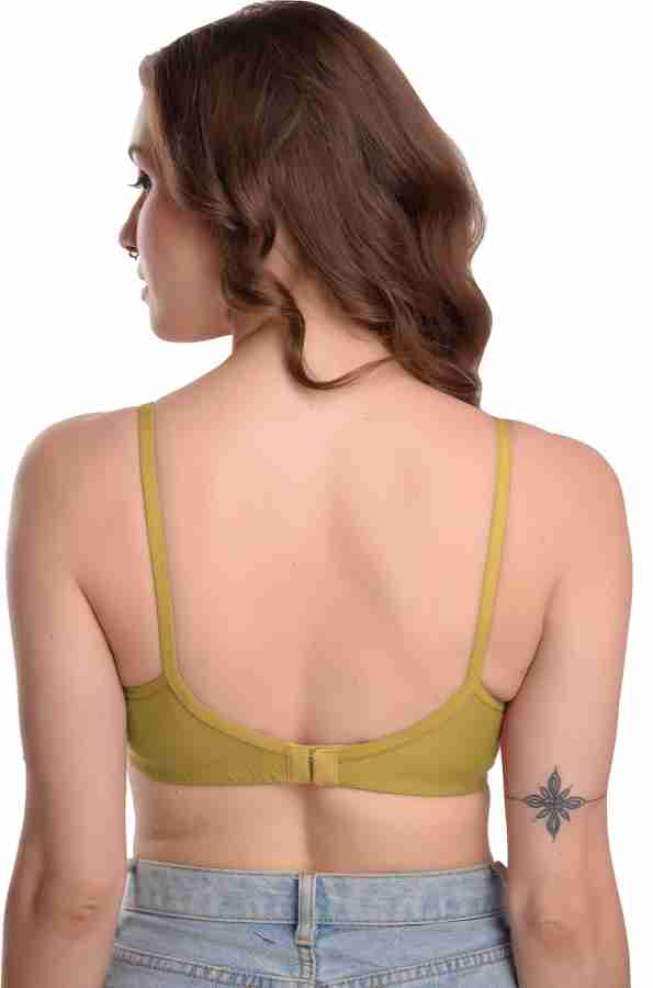 A1 unique Women's Cotton Padded Non Wired Regular Bra for Girls