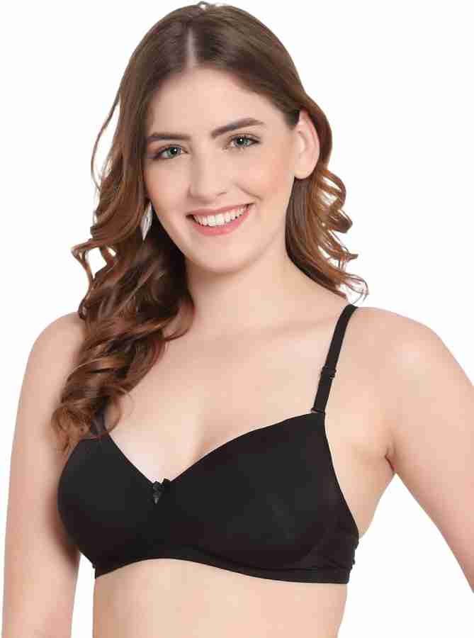 She's Secret Black-32B Women Cage Bra Lightly Padded Bra - Buy