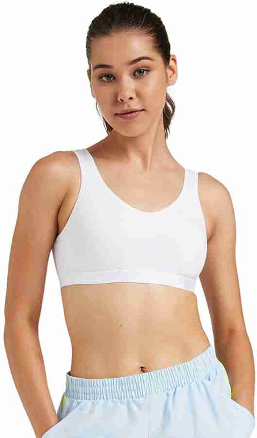 Buy kamison INTERNATIONAL LINGERIE Women's Full Coverage Bra for Everyday, M-Frame Design Cotton Bra, Non-Padded, Double Layer Fabric