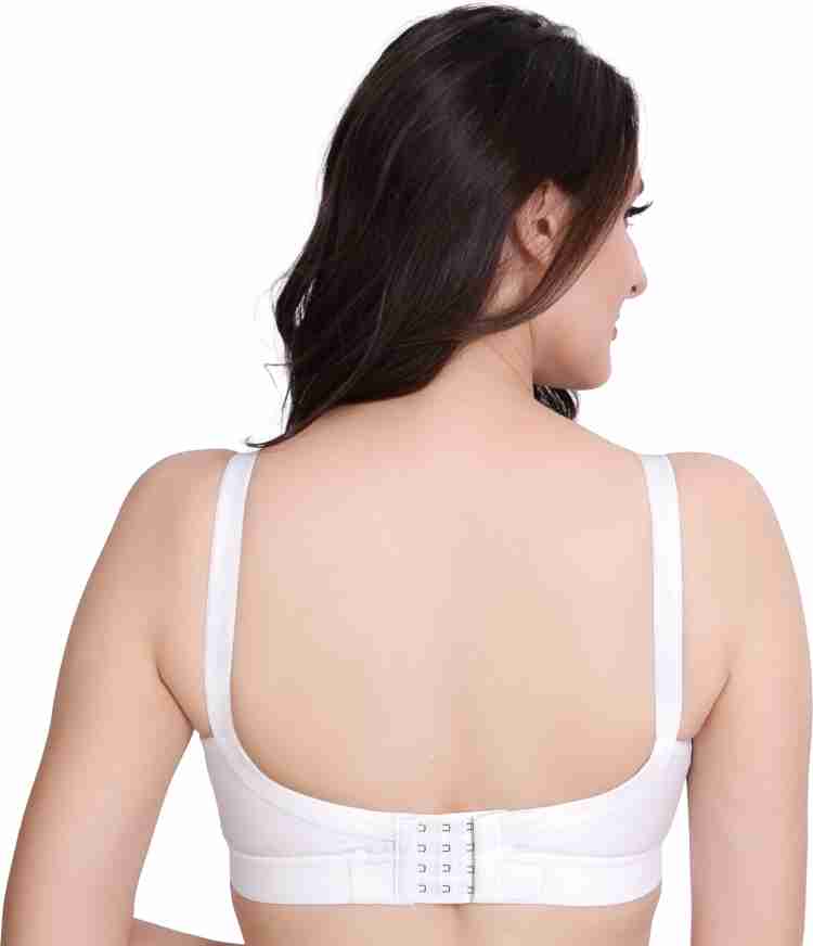 Trylo RIZA COTTONFIT-WHITE-40-G-CUP Women Full Coverage Non Padded