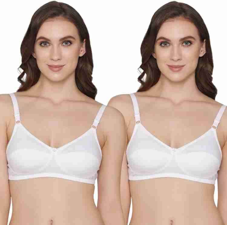 Buy Royce Lingerie Two Pack Non Wired 100% Cotton Stardust Teen Bras 28AA  White Online at desertcartEcuador