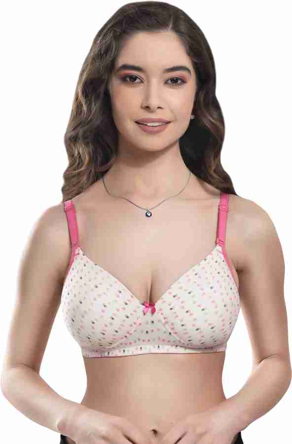Buy Alishan Rani and Wine Cotton Blend Full Coverage Lightly Padded Bra -  30C (pack of 2) Online at Best Prices in India - JioMart.