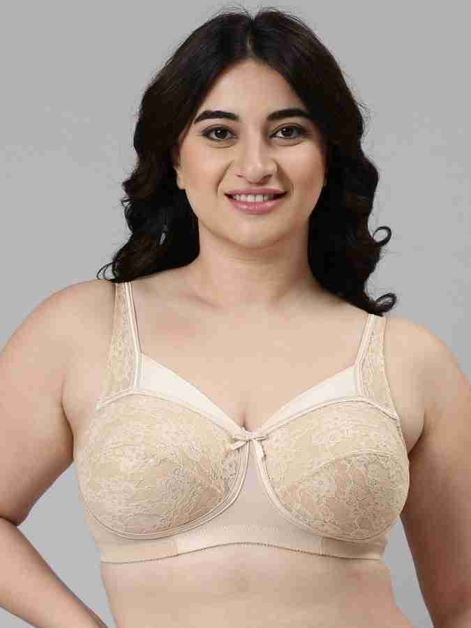 Enamor Full Coverage, Wirefree FB06 Full Support Classic Lace Lift Women  T-Shirt Non Padded Bra - Buy Enamor Full Coverage, Wirefree FB06 Full  Support Classic Lace Lift Women T-Shirt Non Padded Bra Online at Best  Prices in India