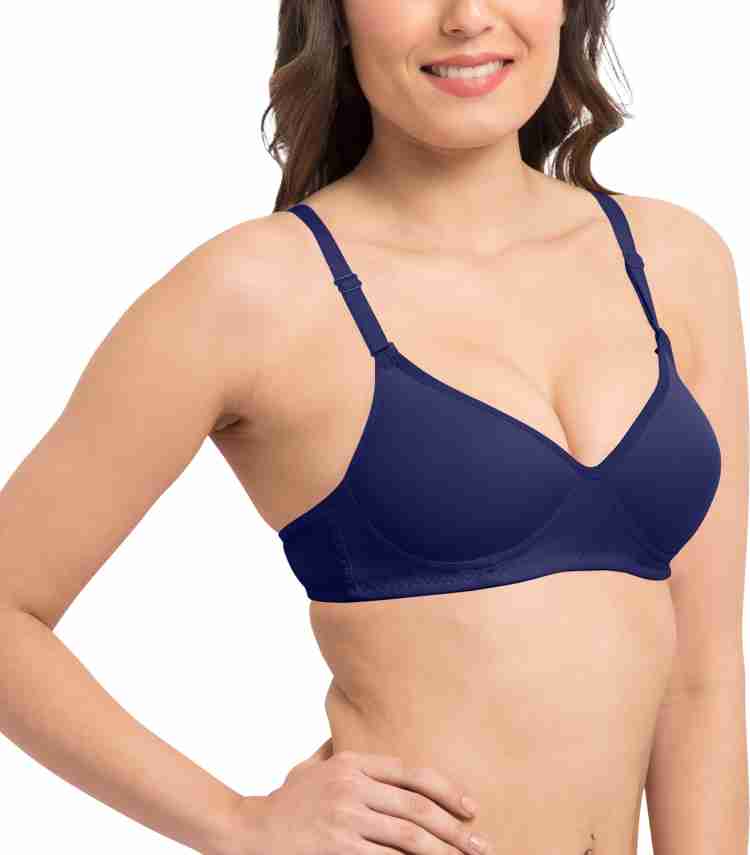 KOMLI Komli Medium Padded Cotton Rich Full Coverage Bra Women Full