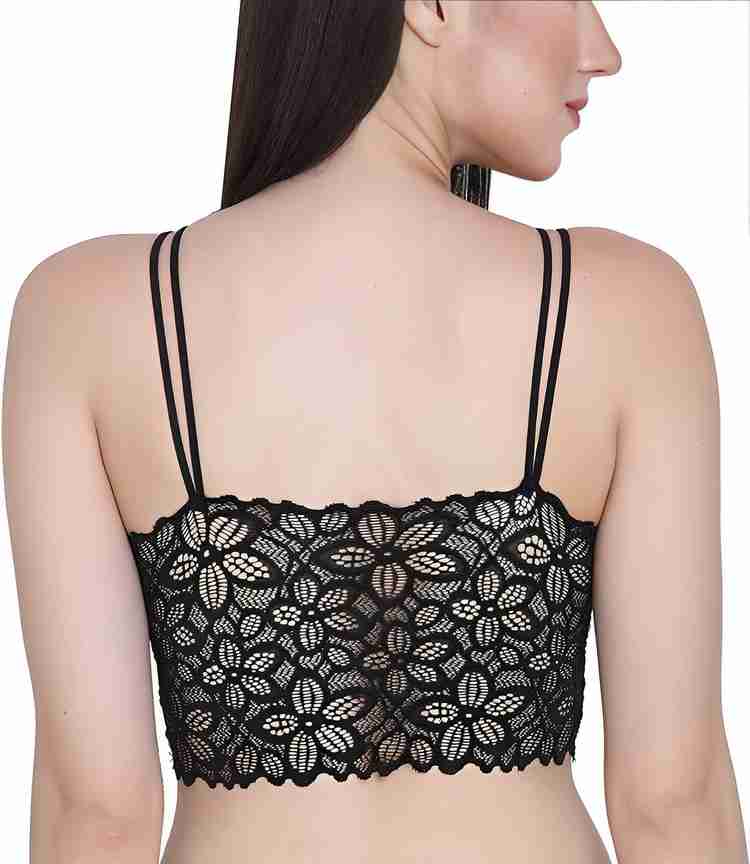 épine lace bare top & cardigan set pink épine lace bare top & cardigan set （3color） | é