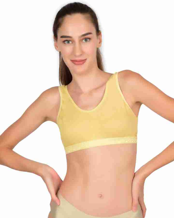 Basic yellow bra