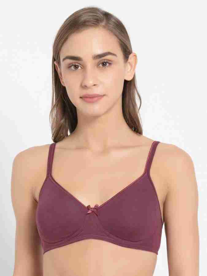Sabreen Lingeries Cotton Ladies Red Plain Full Coverage Bra, For Inner  Wear, Size: 34B at best price in Delhi