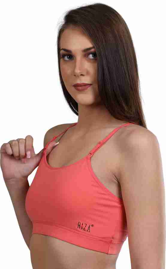 Trylo TEEN 13 CORAL - S Women Full Coverage Non Padded Bra - Buy