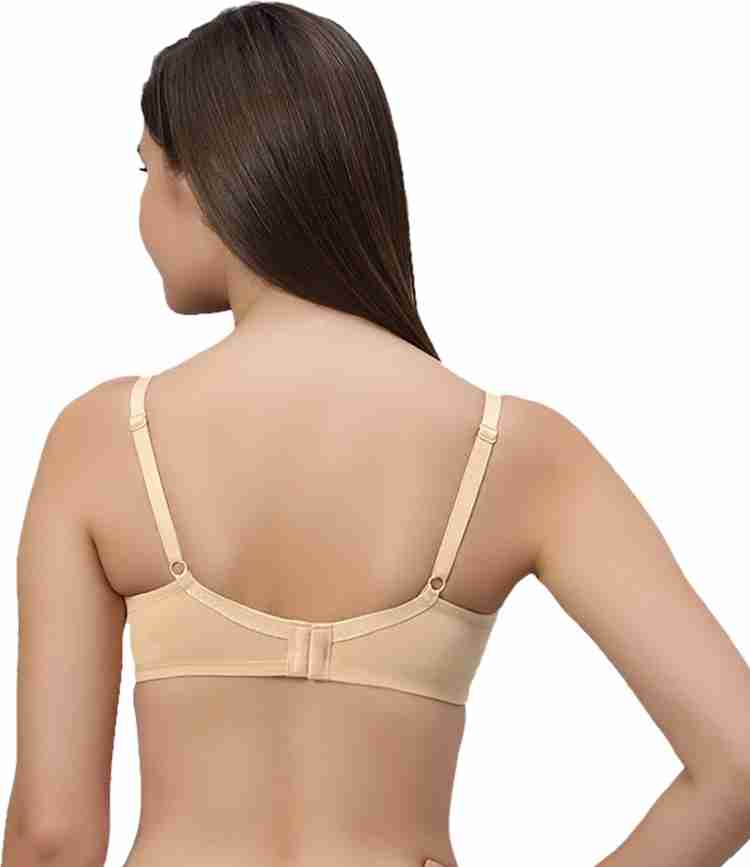 Buy SOIE Non Padded Non Wired Medium Coverage Cotton Spandex Bra