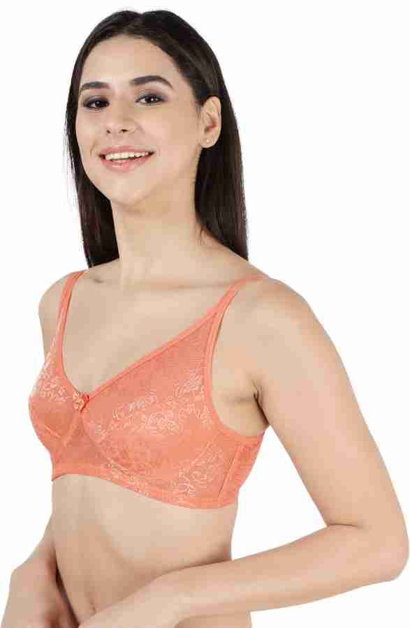 Susie Shyaway Susie 3/4 Coverage Non Padded Wirefree Lace Bra Women Full  Coverage Non Padded Bra