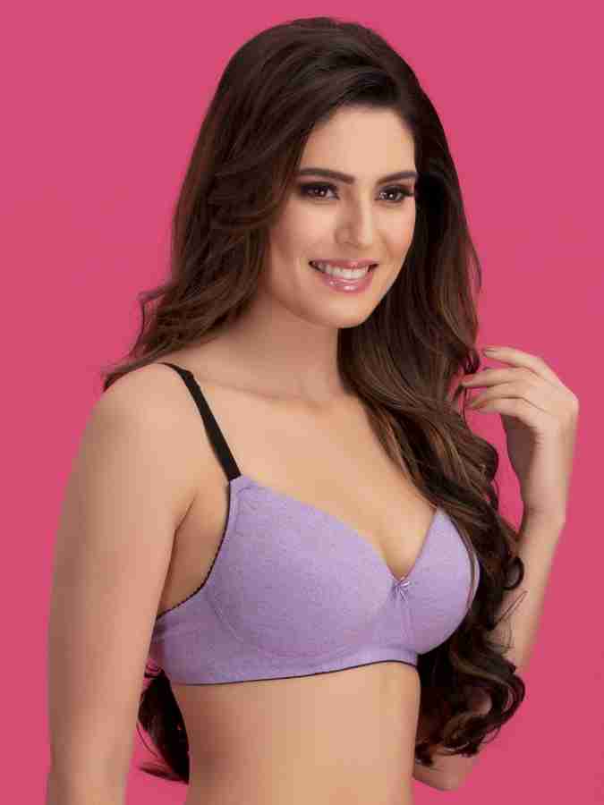 clovia womens cotton rich padded non wired push up multiway t shirt bra  br1394p03 blue 36c Best Price in India as on 2024 March 11 - Compare prices  & Buy clovia womens