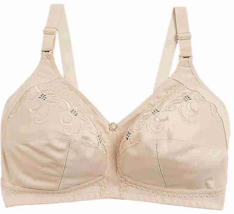 Marks & Spencer Women's Embroidered Total Support Non Wired Full Cup Bra,  Almond, 36A : : Clothing, Shoes & Accessories
