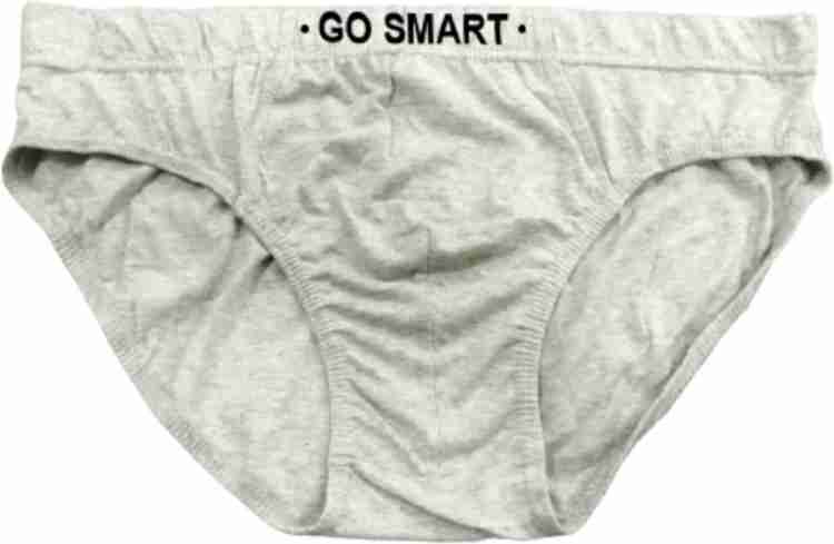 Buy GO SMART White underwear for men pack of 1 - extra large 95