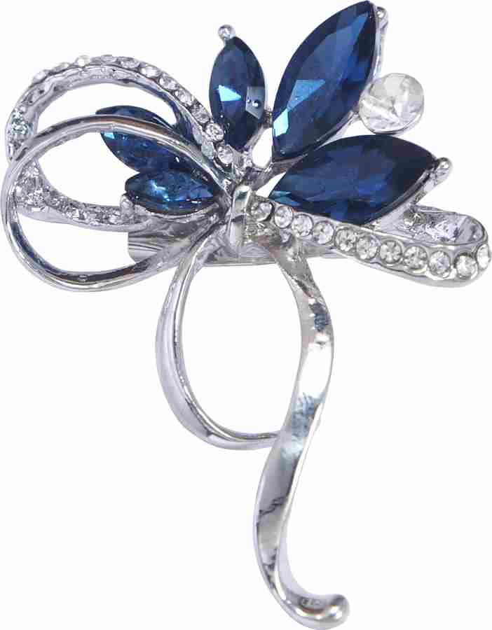 Adorn Crystal Rhinestone Brooch Pin For Women Coats Muffler Jackets Silver Brooch Price in India Buy Adorn Crystal Rhinestone Brooch Pin For Women Coats Muffler Jackets Silver Brooch online at Flipkar...