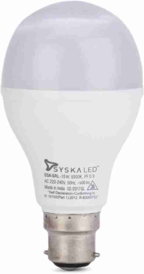 Syska 3 deals watt led bulb