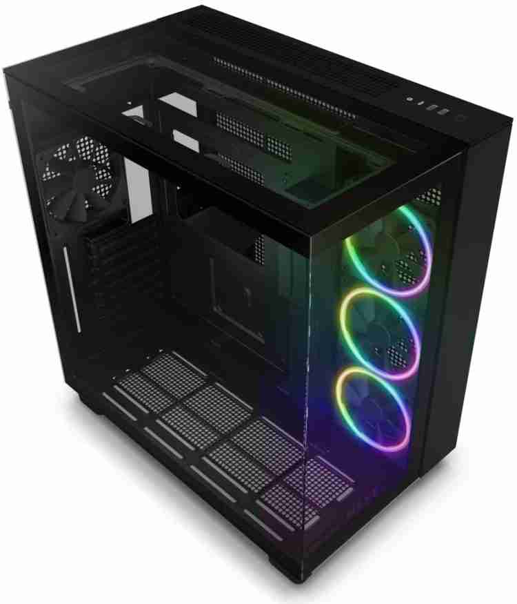 Nzxt ‎H9 Elite/‎CM-H91EB-01 Mid Tower Cabinet - Nzxt : Flipkart.com