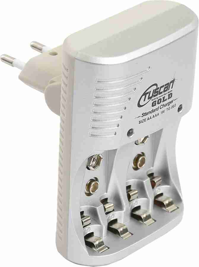 TUSCan GOLD TG003 BATTERY CHARGER 1PC 9V 250 mAh RECHARGEABLE