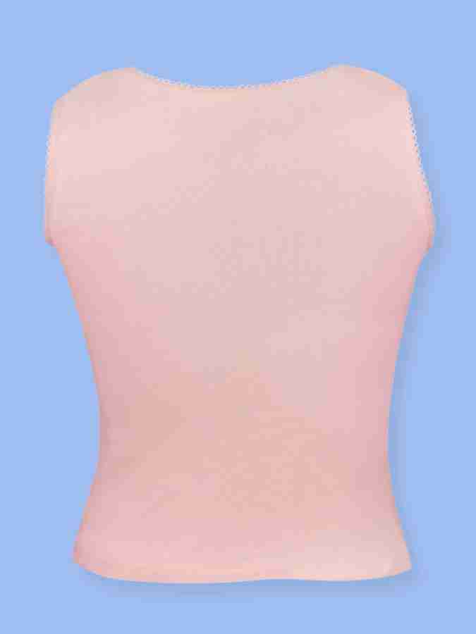 Buy D'chica Girls Undershirt Cotton Camisoles Shelf Bra Layering Cami  Online at desertcartINDIA