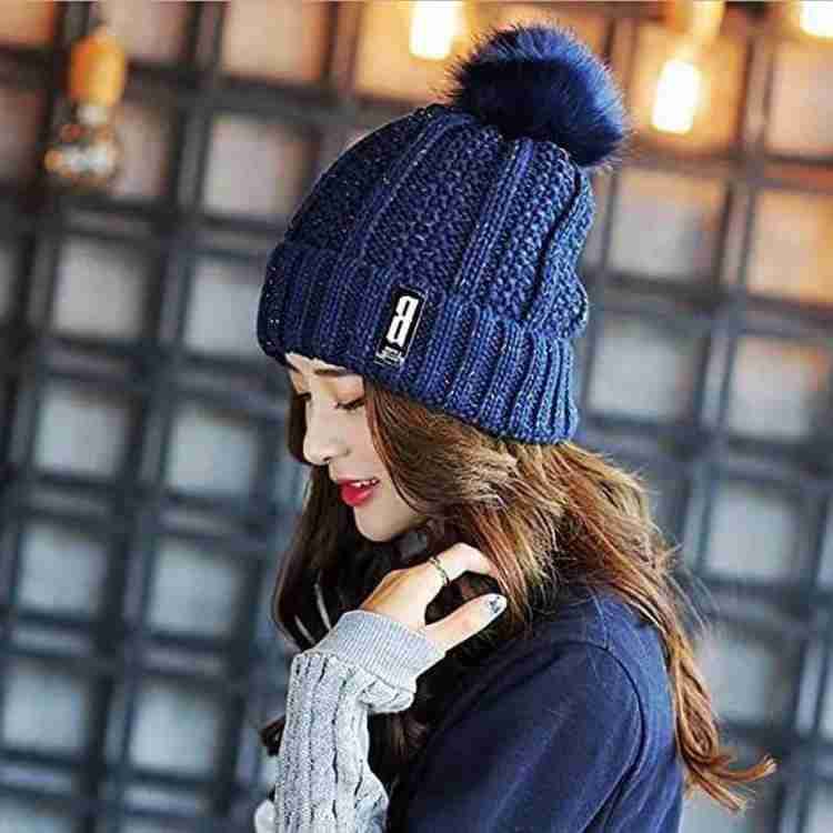 Blue clearance winter cap
