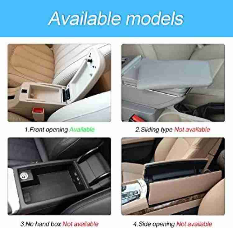 Edylinn Car Center Console Armrest Pad Cover Cushion, Car Interior