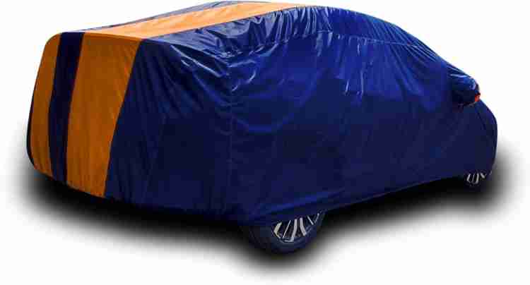 AUCTIMO Car Cover For Renault Kwid (With Mirror Pockets) Price in