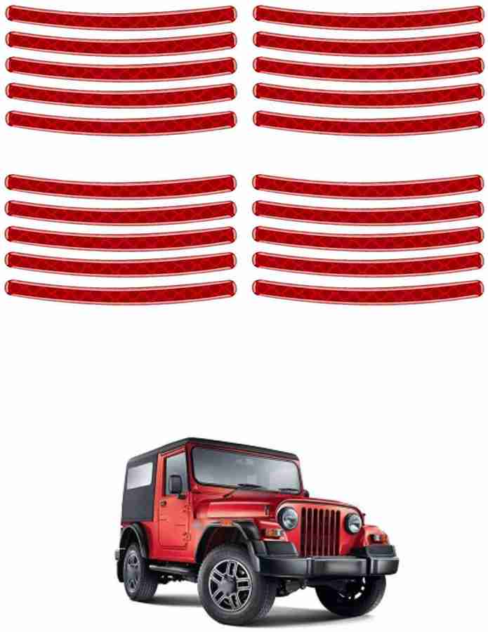 Jeep online grill sticker