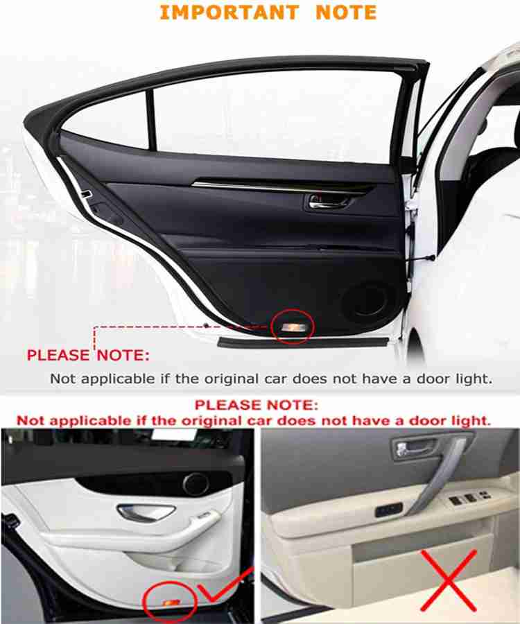 MATIES 3D Shadow Car Door Logo Lights for TOYOTA Welcome Light For