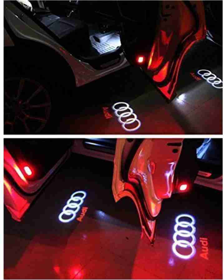 autoxin Audi Door Shadow Projector Welcome Ghost Puddle Light Dual
