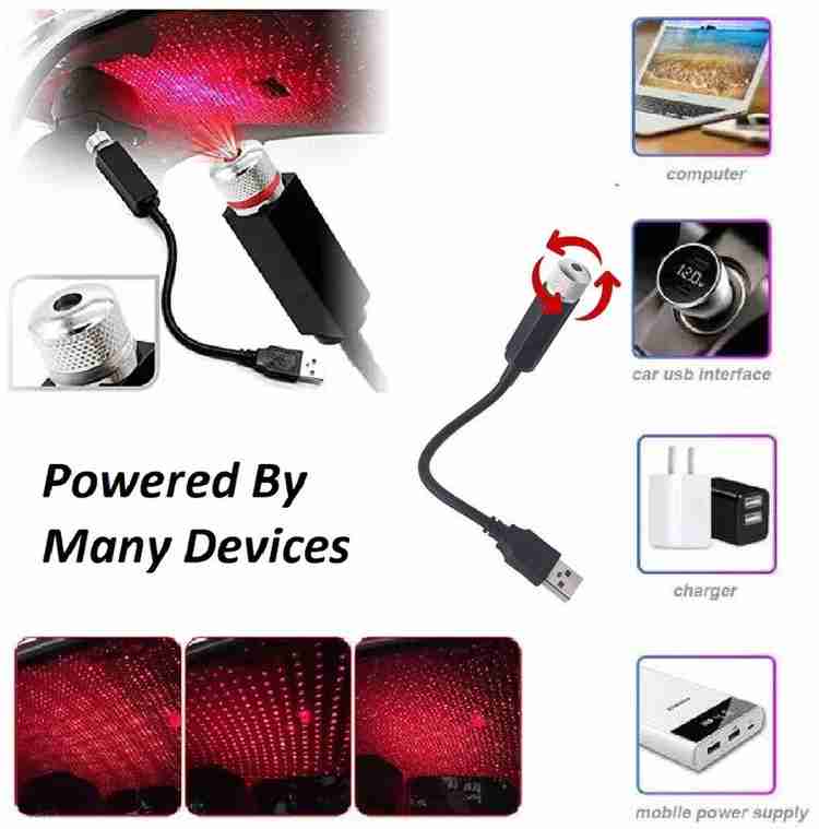 LifoDora WU CN553 USB CAR STAR LIGHT PACK OF 1 Vehicle light bulb RED Car Fancy Lights Price in India Buy LifoDora WU CN553 USB CAR STAR LIGHT PACK OF 1 Vehicle light bulb RED Car Fancy