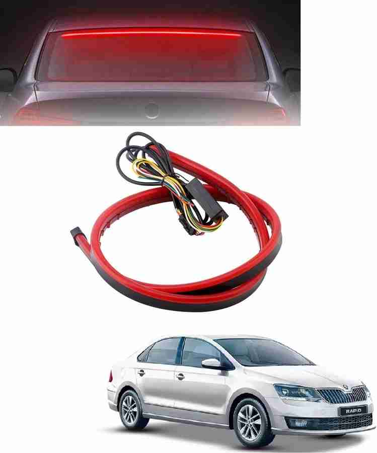 AuTO ADDiCT CAR REAR WINDSHIELD 90CM BRAKE STRIP WARNING LIGHT RED