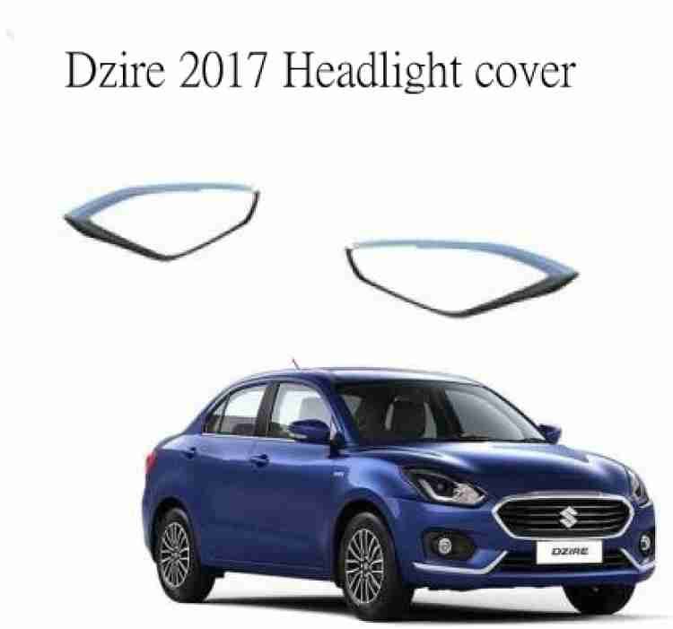 Bubu Car silver Plated chrome Headlight cover for Maruti Swift Car