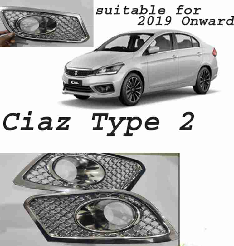 Ciaz fog lamp chrome sales garnish