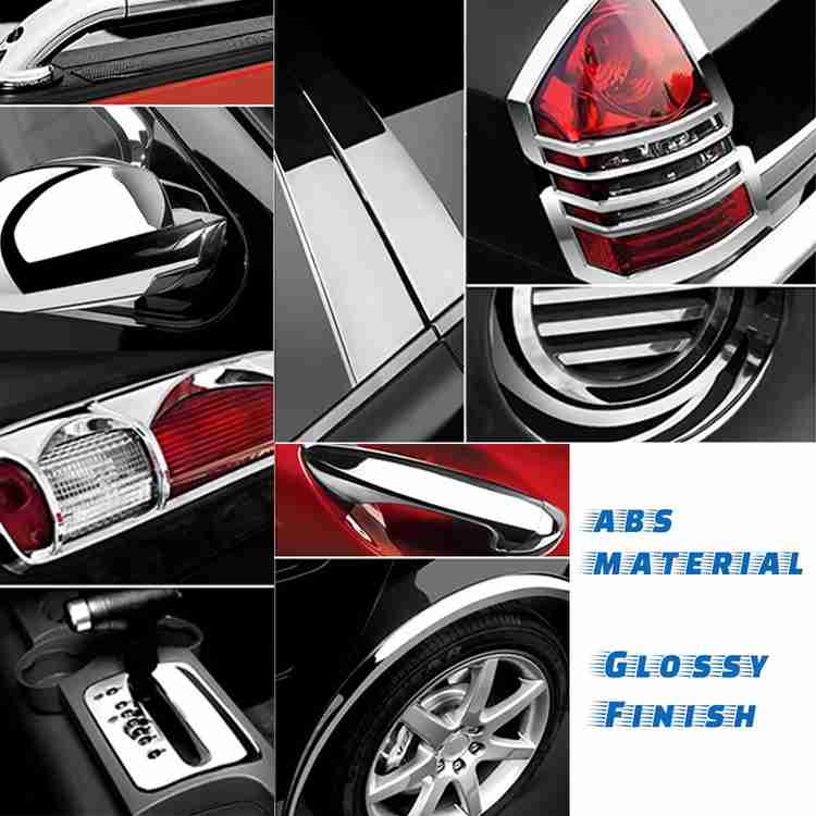 AUTO SJET Car Chrome Kit Car Accessories for AMAZE2016 Chrome Honda Amaze Side Garnish Price in India Buy AUTO SJET Car Chrome Kit Car Accessories for AMAZE2016 Chrome Honda Amaze Side