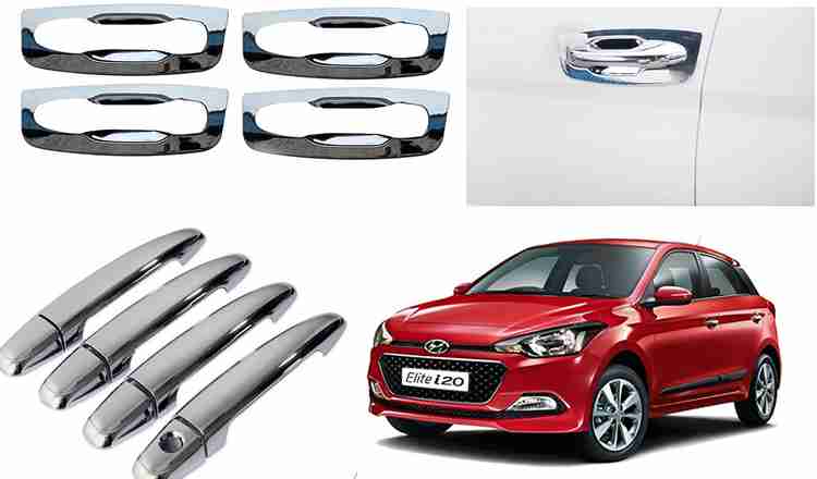 Chrome door handles hot sale for i20