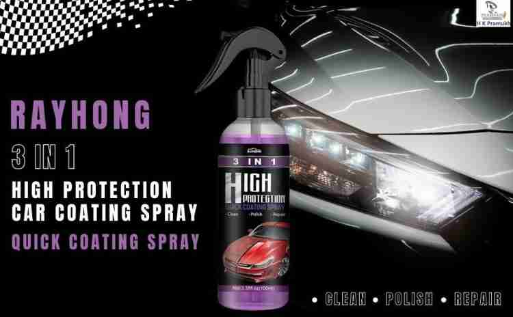 H K GROUP Polish Spray 3 in 1 High Protection Quick Car Coating