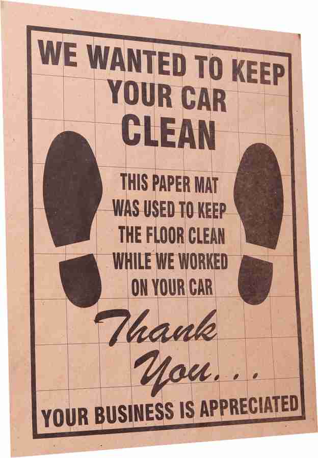 Paper floor hotsell mats near me