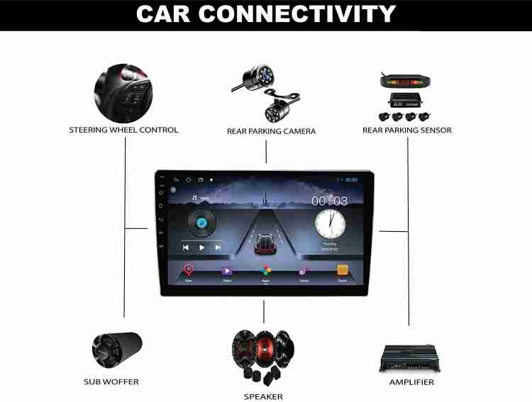 Auto Snap Android Double Din Car Stereo Player at Rs 14399 in New Delhi