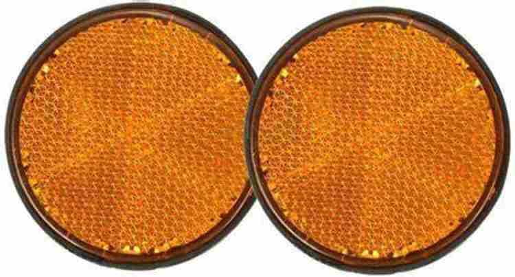Suriya Round Reflectors Orange Universal For Motorcycles ATV Bikes Dirt Bikes Car Reflector Light Price in India Buy Suriya Round Reflectors Orange Universal For Motorcycles ATV Bikes Dirt Bikes Car R...