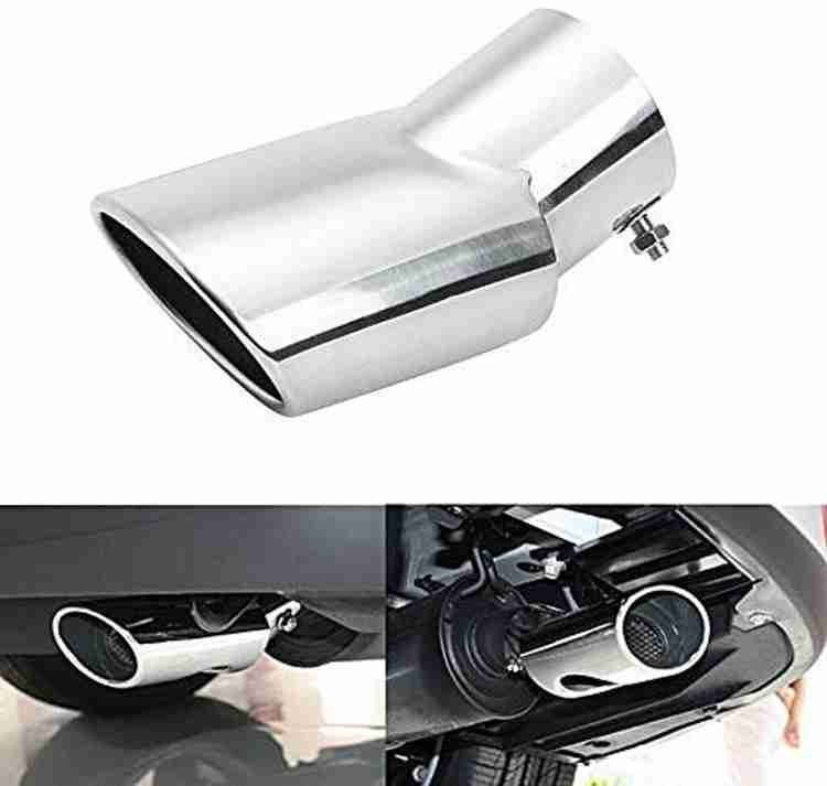 Amabu Car stainless steel exhaust tube muffler silencer cover for