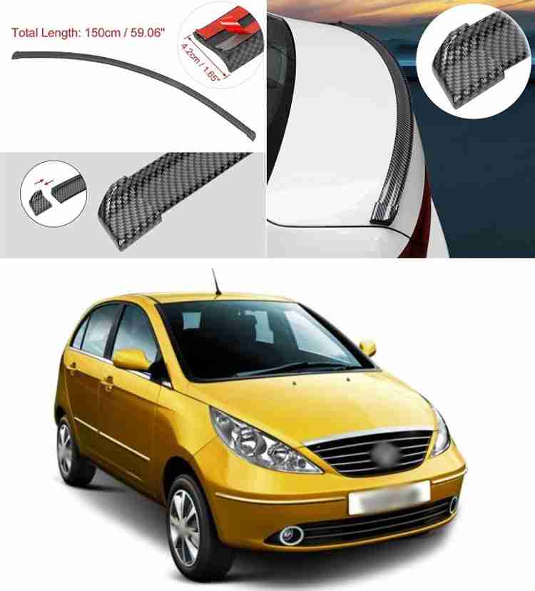 PROEDITION Rear Strip Splitter Spoiler Side Skirt Rubber Carbon