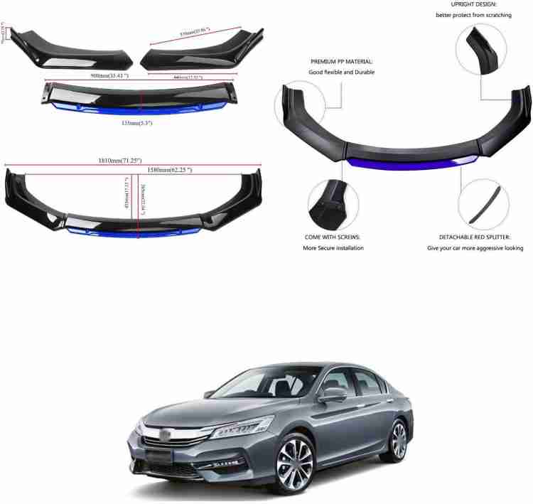 Honda accord deals bumper guard