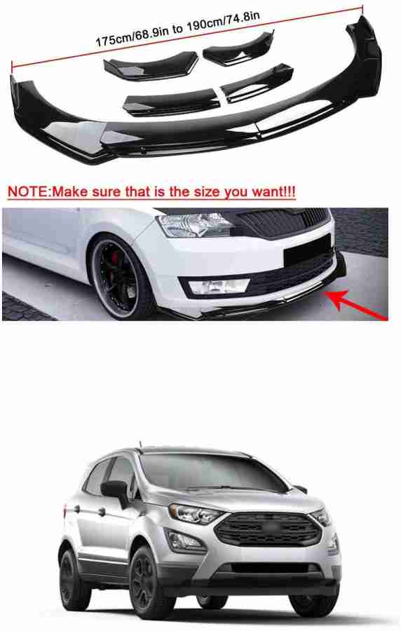 Front bumper guard for shop ecosport