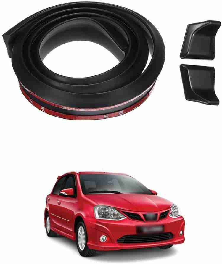 PROEDITION Rear Strip Splitter Spoiler Side Skirt Rubber Carbon