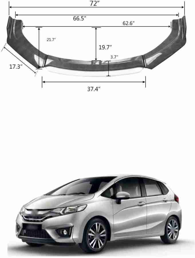 Honda jazz shop bumper protector