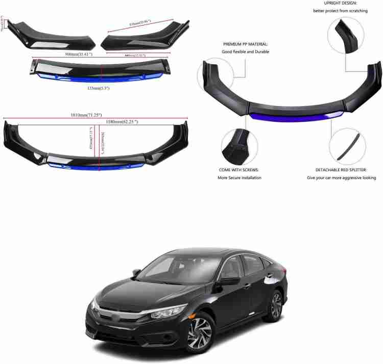 Honda civic front bumper shop cover