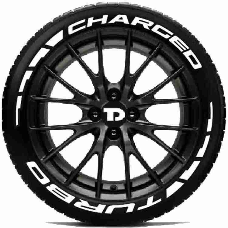 Car sales tire stickers