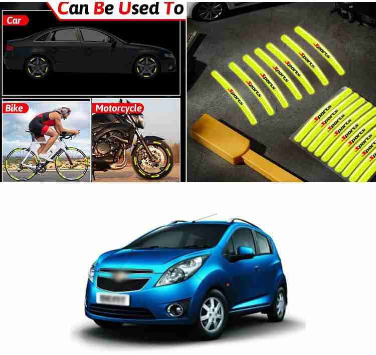 LOVMOTO Wheel Rim Stripe Decal Sticker for Car Motorcycle Bike