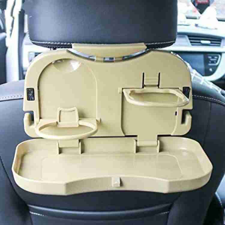 trendgodz Tray Auto Car Seat Back Drink Table Food Tray Cup Holder